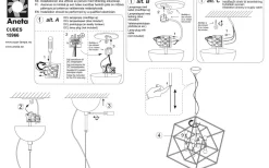 Aneta Cubes Taklampa 73cm Svart* Stora Taklampor Ø70-150 Cm