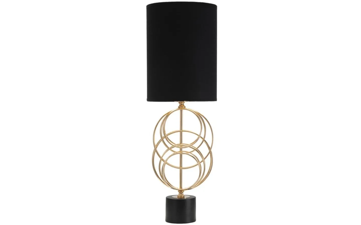 Mauro Ferretti Cubo Bordslampa 65cm Guld/Svart* Bordslampor