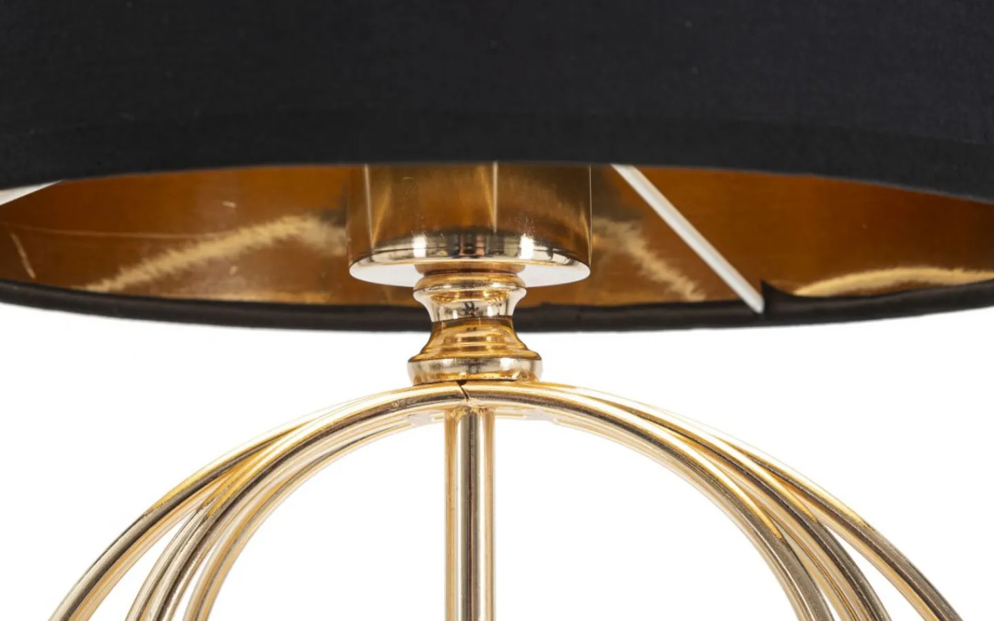 Mauro Ferretti Cubo Bordslampa 65cm Guld/Svart* Bordslampor