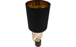 Mauro Ferretti Cubo Bordslampa 58,5cm Guld/Svart* Bordslampor