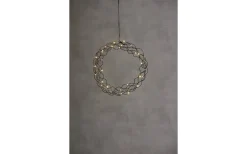 Star Trading Curly Krans Dew Drop LED 30cm Svart Inomhus* Kransar|Julpynt Inomhus