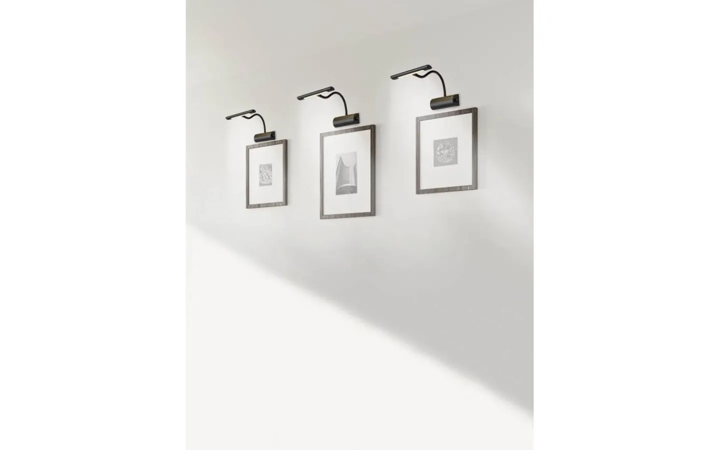 Tavelbelysning<Trio Lighting Curtis Tavellampa LED mattsvart