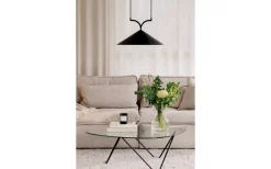 Stora Taklampor Ø50-69 Cm<Globen Lighting Curve Taklampa 50cm Svart