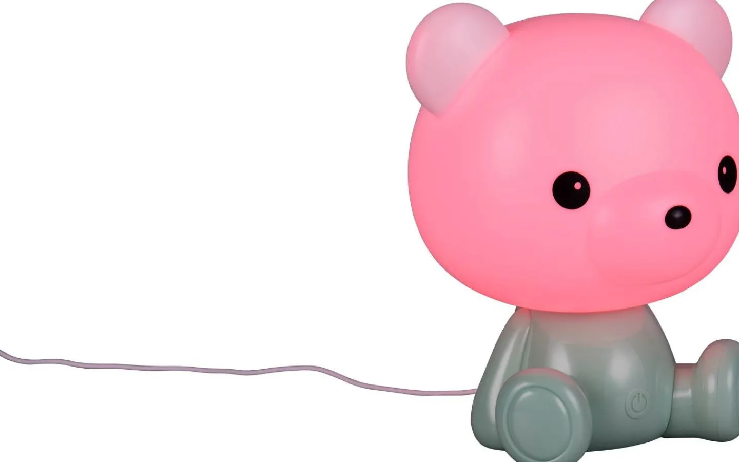 Nattlampor|Barnrum<Reality Cutie Bordslampa LED ljusgrön RGB