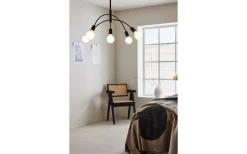 Markslojd Cygnus Taklampa 70cm 5L Svart* Kök & Matplats|Stora Taklampor Ø70-150 Cm