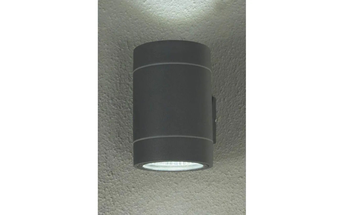 Aneta Cyklo Vägglampa LED 3000K 2x3W Mörkgrå IP54* Upp & Nedljus Lampor|Vägglampor Utomhus