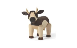 Trädekorationer<Spring Copenhagen Daisy Ko Trädekoration 12,5 cm Lönn