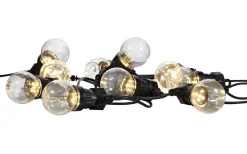 Markslojd Dakke Ljusslinga 7,5m 10L Klar IP44* Partyslingor Utomhus 230V|Partyslingor Utomhus 230V