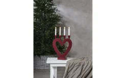 Visa Alla Adventsljusstakar|Adventsljusstakar 31-60 Cm<Star Trading Dala Adventsljusstake 45cm Röd