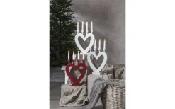 Visa Alla Adventsljusstakar|Adventsljusstakar 31-60 Cm<Star Trading Dala Adventsljusstake 45cm Röd