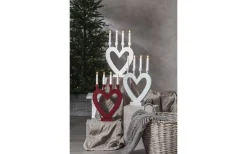 Dala Adventsljusstake 45cm Vit