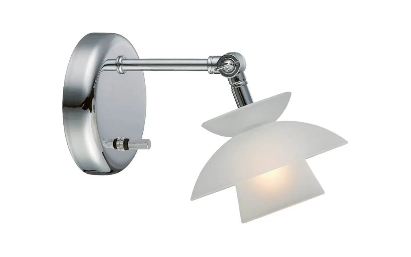 Halo Design Dallas Vägglampa Krom/Opal* Läslampor