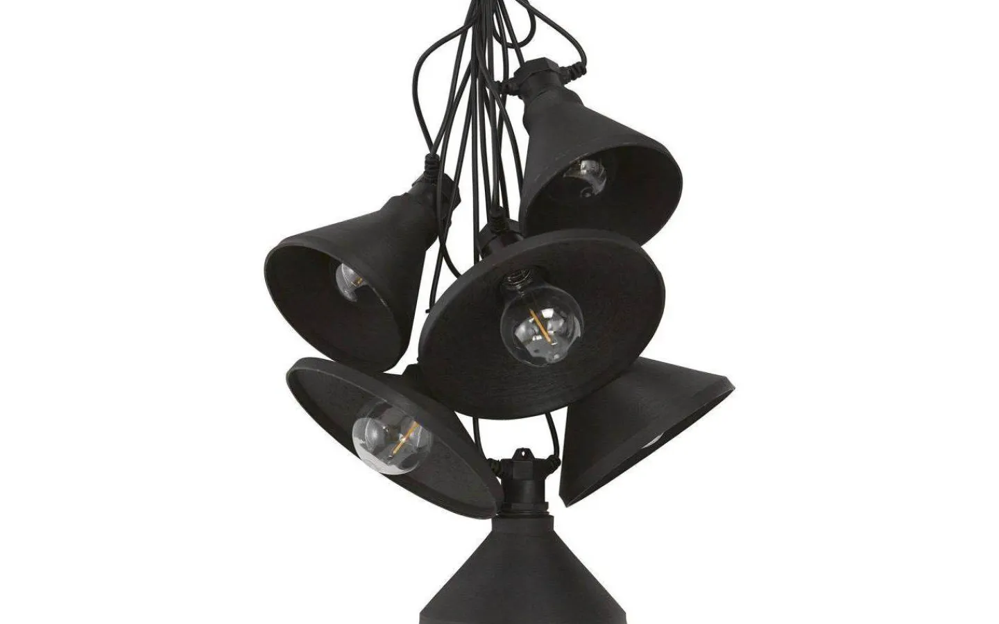 Partyslingor Utomhus 230V|Partyslingor Utomhus 230V<PR Home Daphne Ljusslinga 7,2m 6L Svart IP44