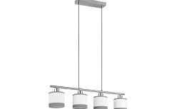 Reality Davos Takpendel 4-delad E14 krom/vit* Avlånga Taklampor