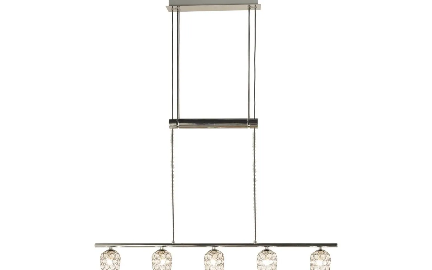 Avlånga Taklampor<Aneta Day Taklampa 93cm Krom