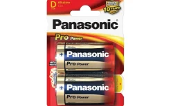 D-batterier Pro Power, LR20 1,5V, 2-pack
