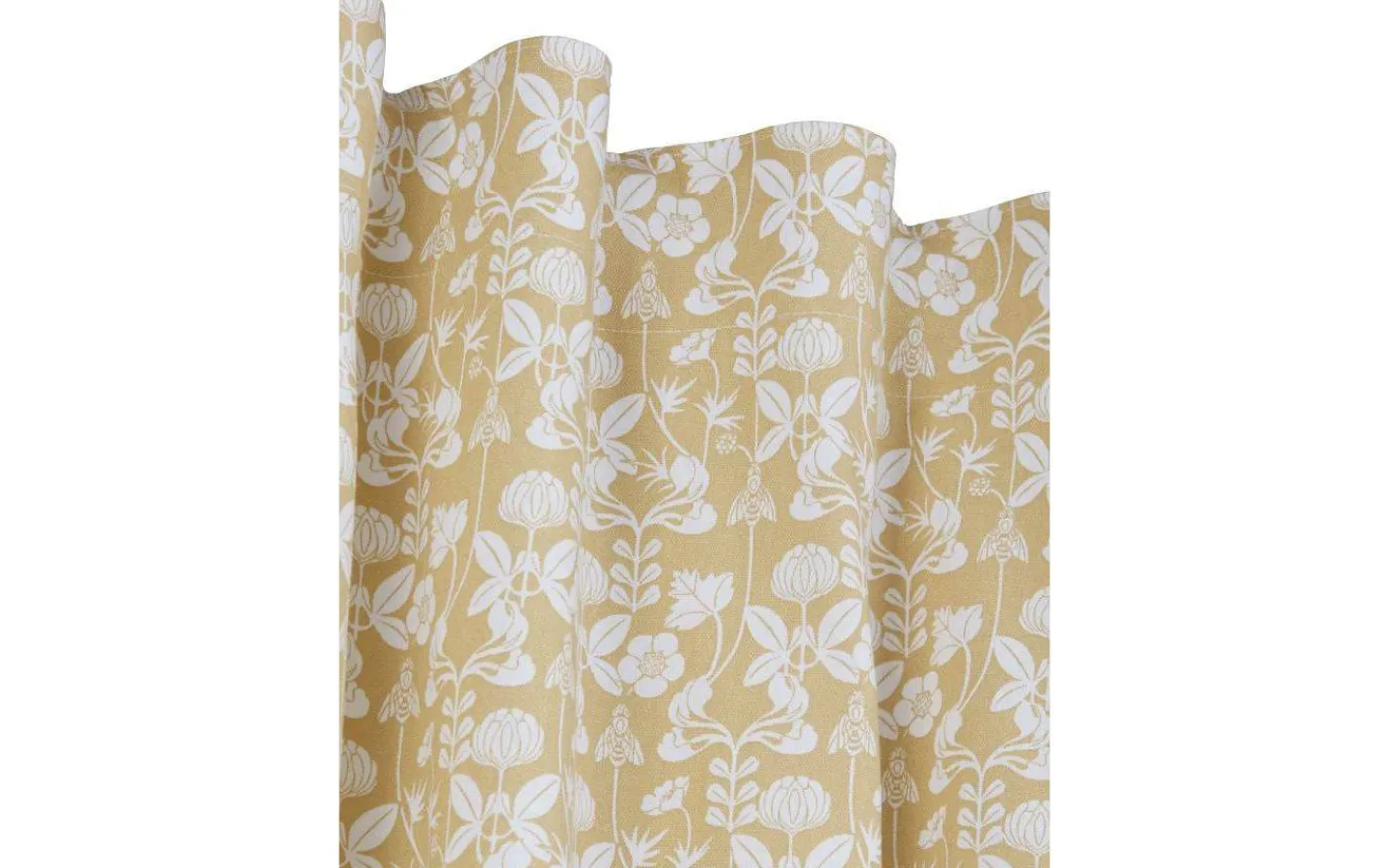 Mönstrade Gardiner<Svanefors De Mina Gardin 140x280cm 2-pack Havre