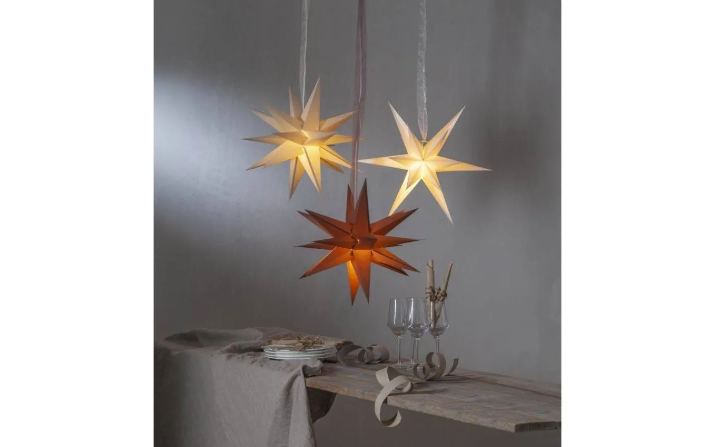 Star Trading December Julstjärna 45cm Beige* Visa Alla Julstjärnor|Julstjärnor Utan Sladd