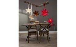 December Julstjärna 45cm Röd