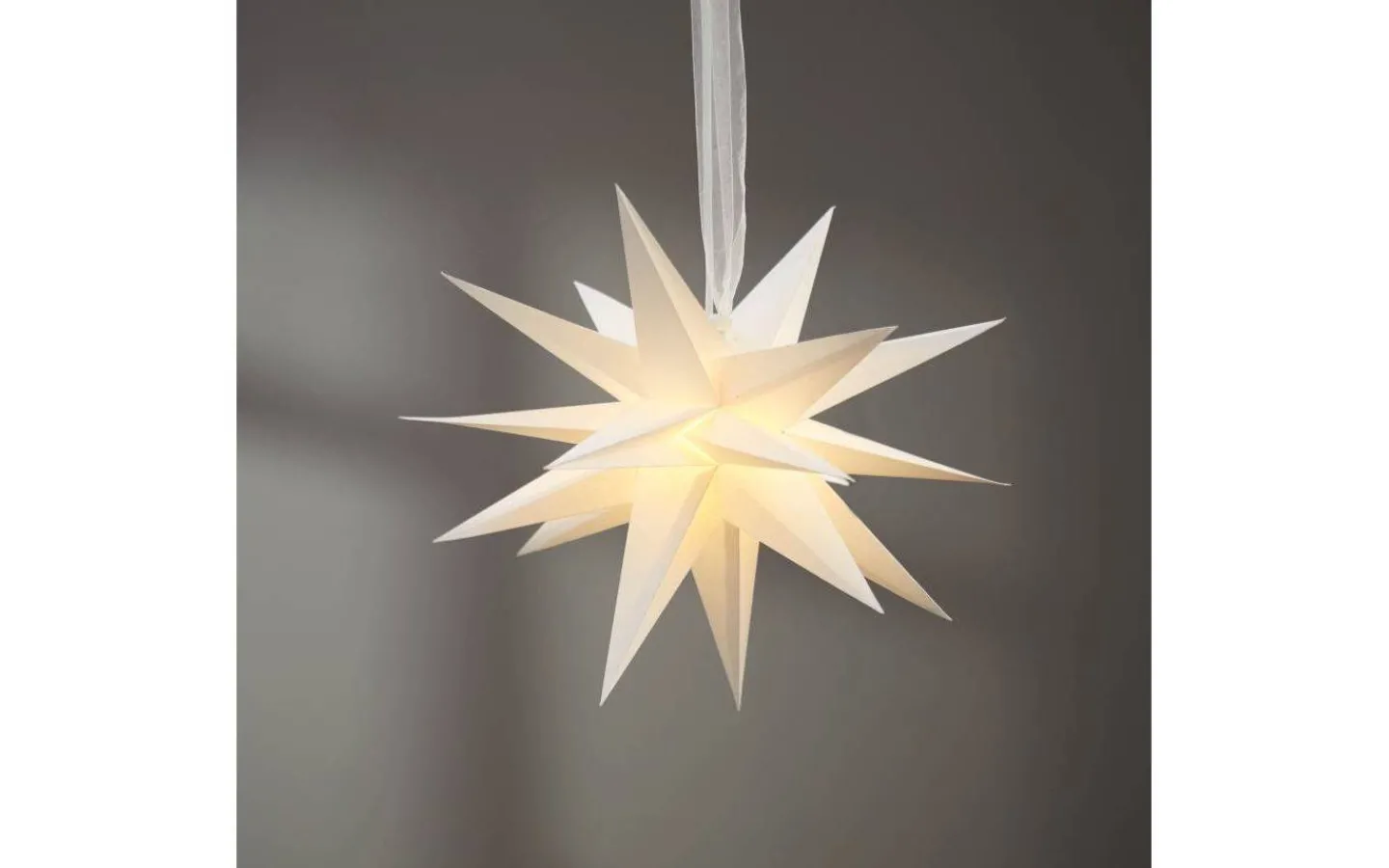 Star Trading December Julstjärna 35cm Vit* Visa Alla Julstjärnor|Julstjärnor Utan Sladd