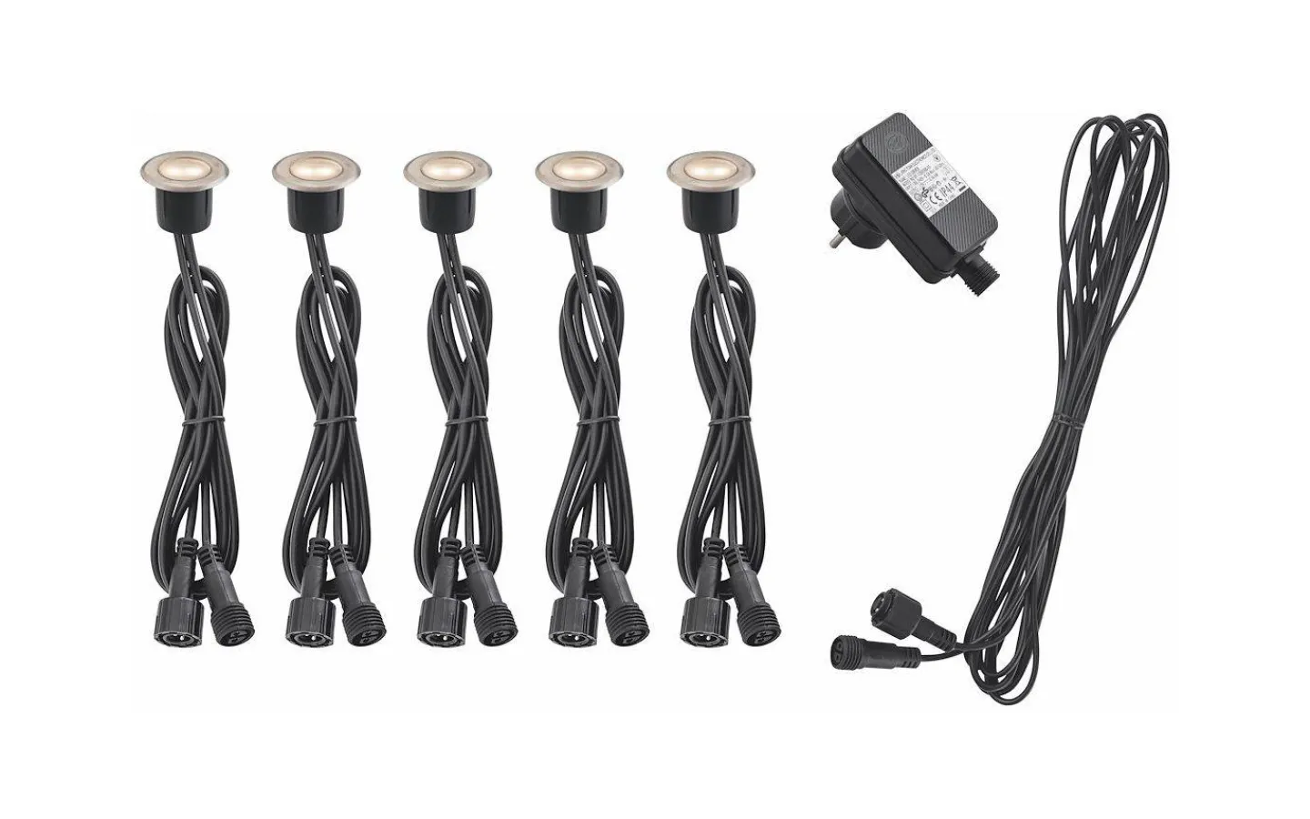 Malmbergs Decklight Kos LED 3000K 2lm 0,2W 5-Pack* Decklights Led