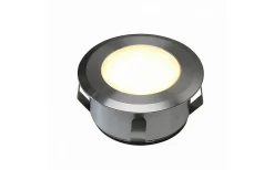 Bolthi Decklight 70mm 4-pack Frostat glas Connect 12V Rostfritt Stål IP67* Decklights Led|Bolthi Connect 12V