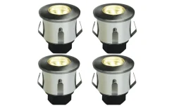 Decklights Led|Bolthi Connect 12V<Bolthi Decklight 35mm 4-pack Klart glas Connect 12V Rostfritt Stål IP67