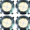 Bolthi Decklight 70mm 4-pack Klart glas Connect 12V Rostfritt Stål IP67* Decklights Led|Bolthi Connect 12V