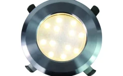 Bolthi Decklight 70mm 4-pack Klart glas Connect 12V Rostfritt Stål IP67* Decklights Led|Bolthi Connect 12V