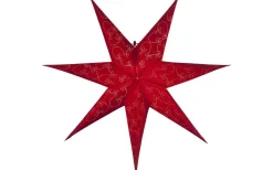 Visa Alla Julstjärnor|Julstjärnor Utan Sladd<Star Trading Decorus Pappstjärna 63cm Röd