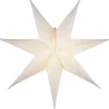 Decorus Pappstjärna 63cm Vit