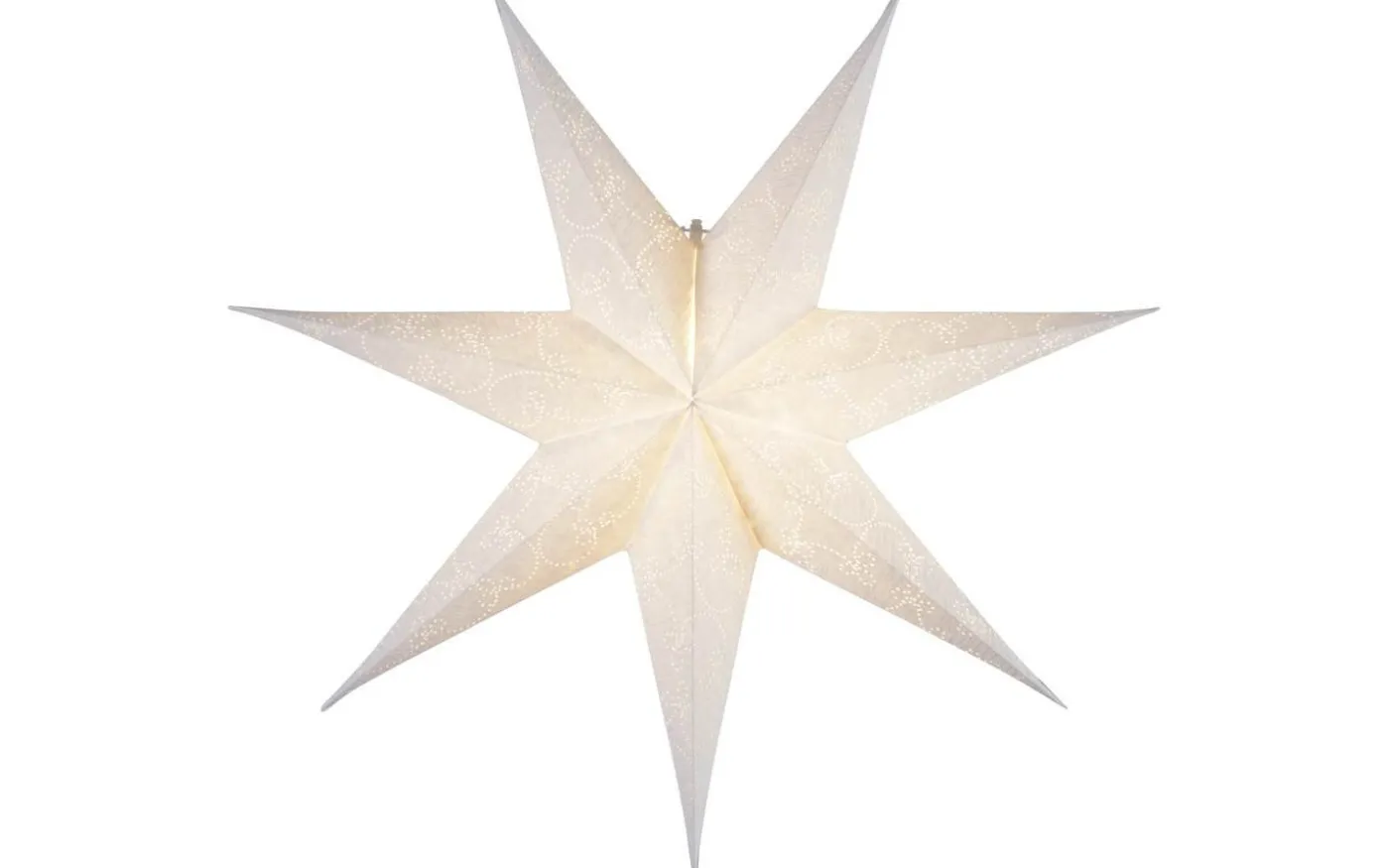 Decorus Pappstjärna 63cm Vit
