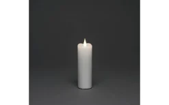 Deep Batteridrivet Blockljus 5x15,2cm Vit