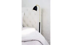 Belid Deluxe Golvlampa 133cm LED GU5,3 Dimbar Svart/Mässing* Vardagsrum|Golvläslampor