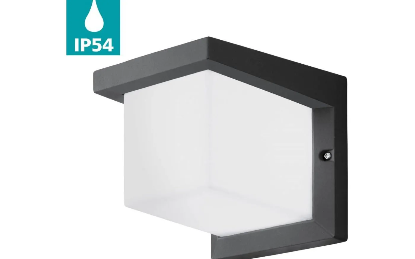 Desella 1 Fasadlampa LED 3000K 10W Antracit IP54