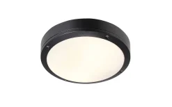 Taklampor Utomhus|Vägglampor Utomhus<Nordlux Desi Plafond/Vägglampa 28cm Svart IP44
