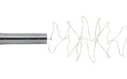 Star Trading Dew Drop Batteridriven Ljusslinga 2m 40st lampor Silver* Dew Drop Slingor|Batterislingor Inomhus