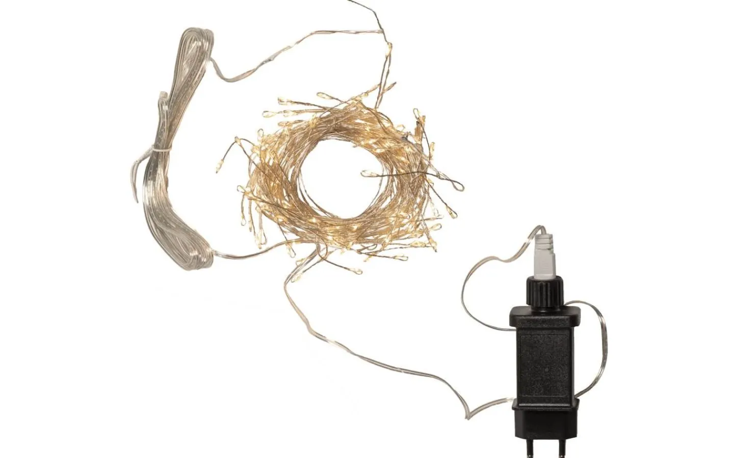 Star Trading Dew Drop Clusterslinga 6m Silver Varmvit* Dew Drop Slingor