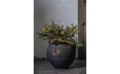 Dew Drop Flower Batteridriven Ljusslinga Svart 2,1m IP44