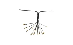 Dew Drop Flower Batteridriven Ljusslinga Svart 2,1m IP44