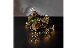 Star Trading Dew Drop Flower Batteridriven Ljusslinga 2,1m Silver IP44* Batterislingor|Dew Drop Slingor