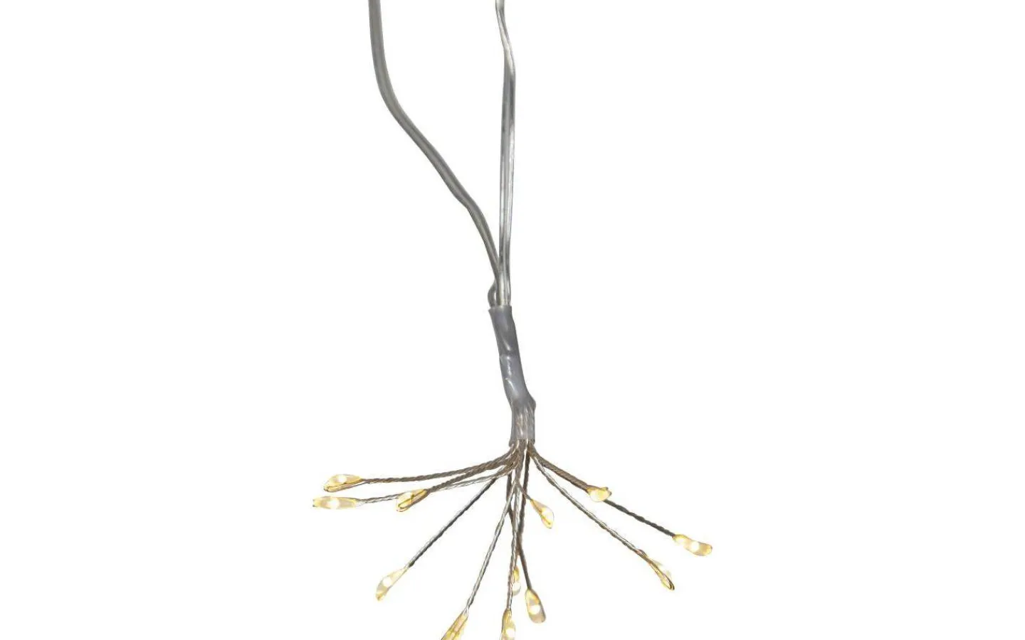 Star Trading Dew Drop Flower Batteridriven Ljusslinga 2,1m Silver IP44* Batterislingor|Dew Drop Slingor