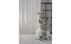 Dew Drop Ljusgardin 1x2m 3000K Silver