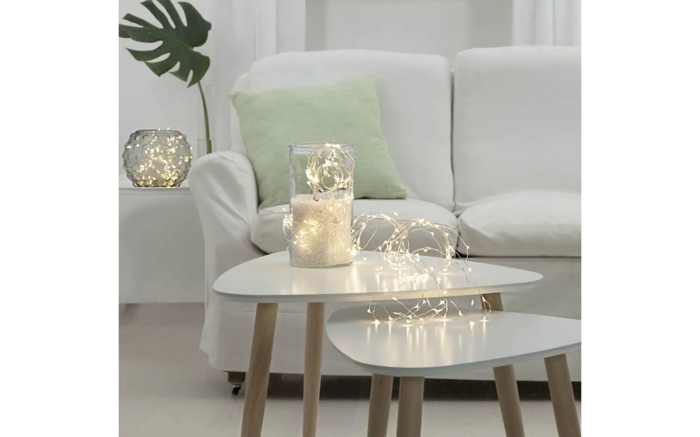 Dew Drop Slingor<Star Trading Dew Drop Ljusslinga Bouquet 200L 2m Varmvit