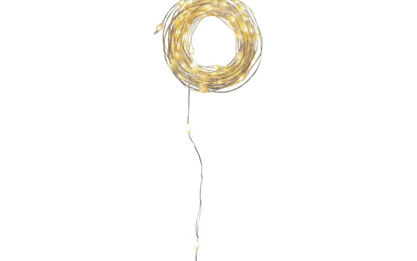 Star Trading Dew Drop Ljusslinga 10m Silver* Dew Drop Slingor