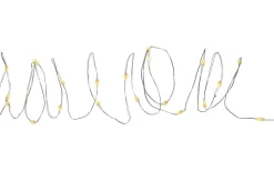 Star Trading Dew Drop Ljusslinga 10m Silver* Dew Drop Slingor