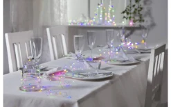 Star Trading Dew Drop Ljusslinga 10m Silver* Dew Drop Slingor