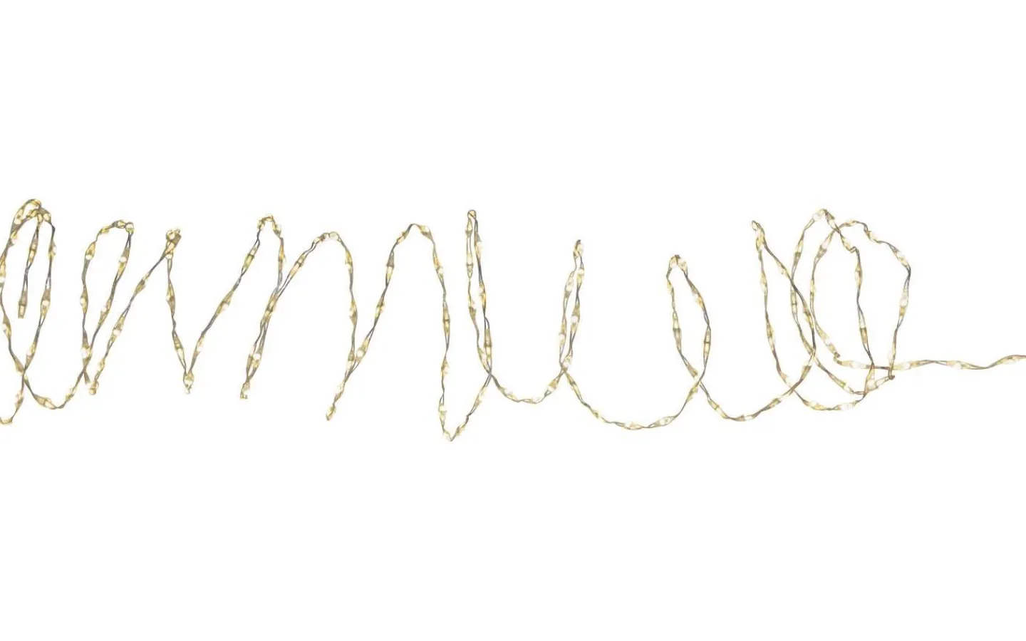 Dew Drop Slingor<Star Trading Dew Drop Ljusslinga Mold 2,25m Silver