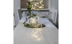 Dew Drop Slingor<Star Trading Dew Drop Ljusslinga Mold 2,25m Silver