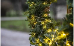 Dew Drop Micro Batteridriven Ljusslinga 7,2m Transparent Varmvit med Chaser